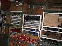 Beurswanden systeem sima in zeer grote hoeveelheid waaronder profielen, koppelstukken, wanddelen, deuren, p... - afbeelding 6 van  14