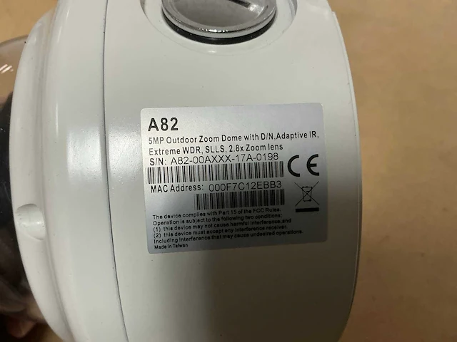 Beveiligingscamera - acti - a82 - afbeelding 3 van  4