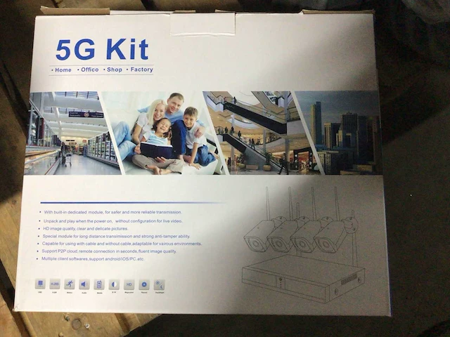 Beveiligingscamera kit 5g - afbeelding 2 van  2