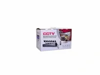 Beveiligingscamera set op draad cctv security recording system, sx-7008h-8, bouwjaar 2023 - afbeelding 1 van  1