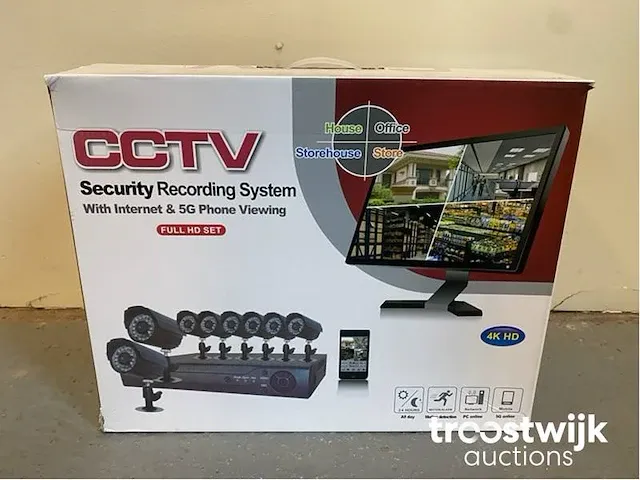 Beveiligingscamerasysteem - afbeelding 1 van  3