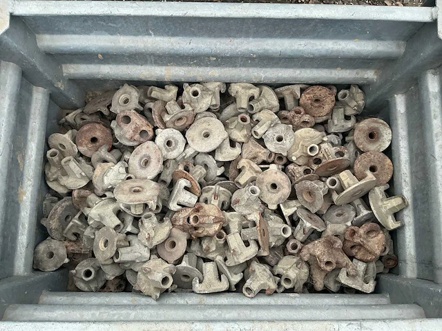 Bevestigingsmateriaal steiger in gegalvaniseerde bak - afbeelding 5 van  5