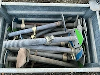Bevestigingsmateriaal steiger in gegalvaniseerde bak - afbeelding 5 van  5