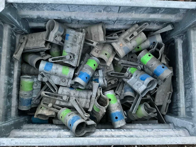 Bevestigingsmateriaal steiger in gegalvaniseerde bak - afbeelding 5 van  5