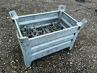Bevestigingsmateriaal steiger in gegalvaniseerde bak - afbeelding 1 van  5