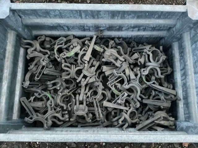 Bevestigingsmateriaal steiger in gegalvaniseerde bak - afbeelding 5 van  5