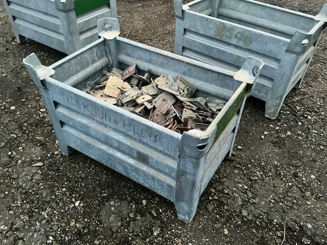 Bevestigingsmateriaal steiger in gegalvaniseerde bak - afbeelding 4 van  5