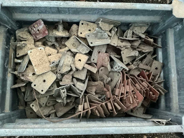 Bevestigingsmateriaal steiger in gegalvaniseerde bak - afbeelding 5 van  5