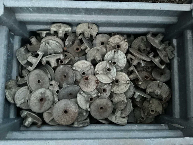 Bevestigingsmateriaal steiger in gegalvaniseerde bak - afbeelding 5 van  5