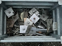 Bevestigingsmateriaal steiger in gegalvaniseerde bak - afbeelding 5 van  5