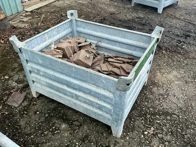 Bevestigingsmateriaal steiger in gegalvaniseerde bak - afbeelding 3 van  5