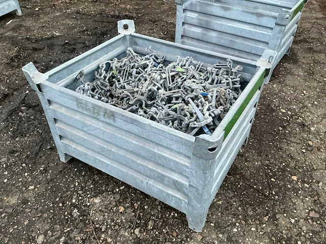 Bevestigingsmateriaal steiger in gegalvaniseerde bak - afbeelding 4 van  5