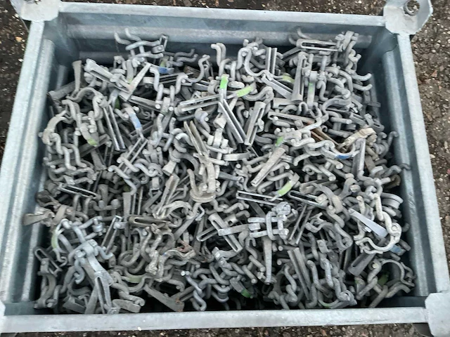Bevestigingsmateriaal steiger in gegalvaniseerde bak - afbeelding 5 van  5