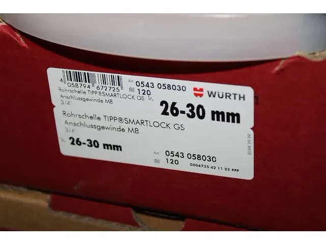 Bevestigingsmaterialen wurth in ruim 40 nieuwe verpakkingen - afbeelding 4 van  6