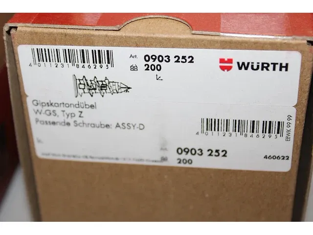 Bevestigingsmaterialen wurth in ruim 40 nieuwe verpakkingen - afbeelding 6 van  6