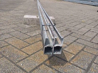Bevestigingsprofielen 6m 4 stuks - afbeelding 1 van  1