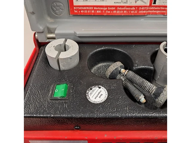Bevriezingsset 230v, rothenberger, rofrostturbo 1.1/4", 2014 - afbeelding 2 van  7