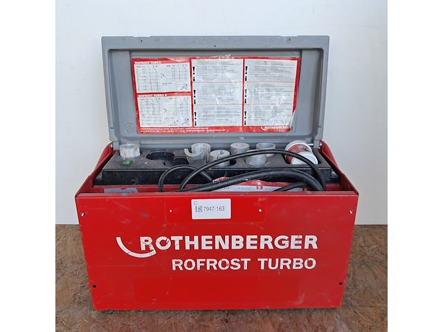 Bevriezingsset 230v rothenberger, rofrostturbo 1.1/4", bouwjaar 2015 - afbeelding 2 van  6