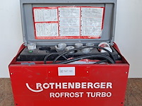 Bevriezingsset 230v rothenberger, rofrostturbo 1.1/4", bouwjaar 2015 - afbeelding 2 van  6