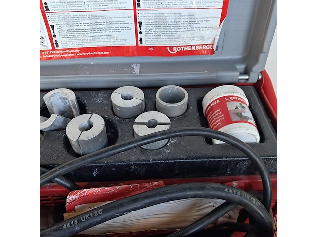 Bevriezingsset 230v rothenberger, rofrostturbo 1.1/4", bouwjaar 2015 - afbeelding 3 van  6