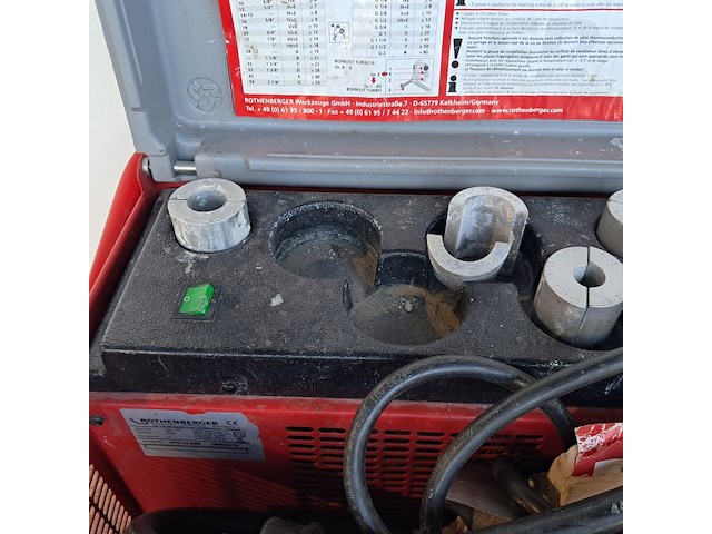 Bevriezingsset 230v rothenberger, rofrostturbo 1.1/4", bouwjaar 2015 - afbeelding 4 van  6