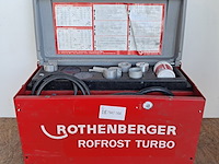 Bevriezingsset 230v rothenberger, rofrostturbo 1.1/4", bouwjaar 2015 - afbeelding 1 van  5