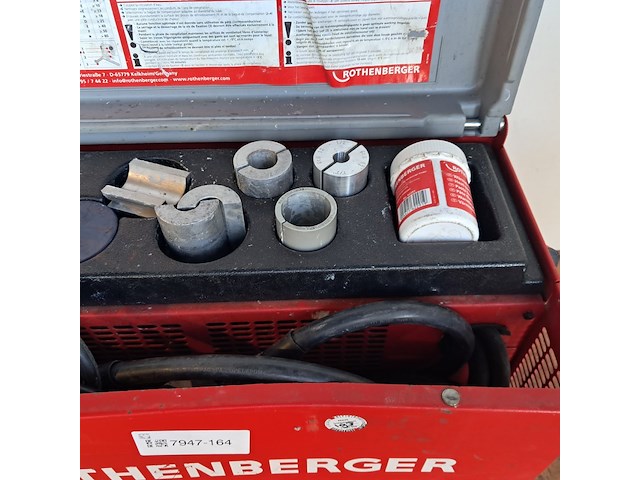 Bevriezingsset 230v rothenberger, rofrostturbo 1.1/4", bouwjaar 2015 - afbeelding 2 van  5