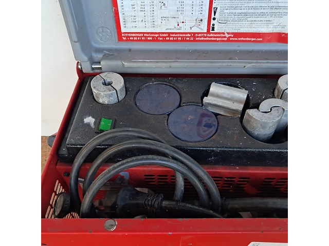Bevriezingsset 230v rothenberger, rofrostturbo 1.1/4", bouwjaar 2015 - afbeelding 3 van  5