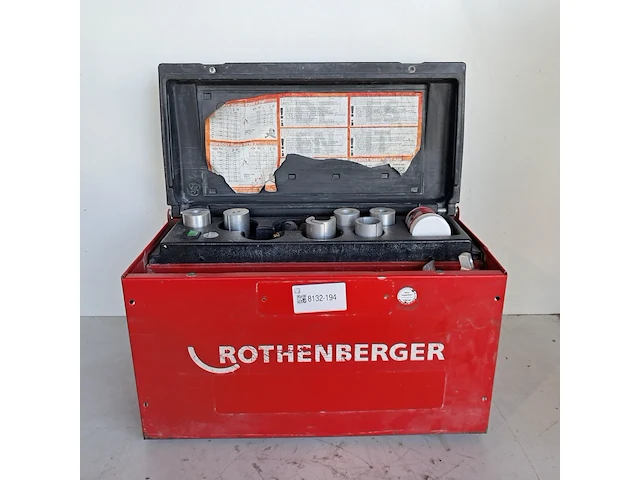 Bevriezingsset 230v rothenberger, rofrostturbo 1.1/4", bouwjaar 2019 - afbeelding 1 van  8