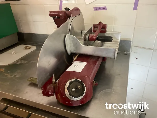 Bevroren vleessnijmachine - afbeelding 1 van  4