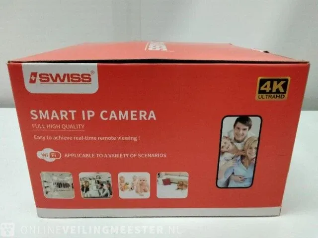 Bewakingscamera swiss, smart ip camera, wit - afbeelding 3 van  3