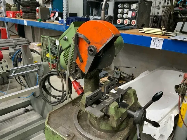 Bewo cpo 250 afkortcirkelzaagmachine - afbeelding 7 van  9