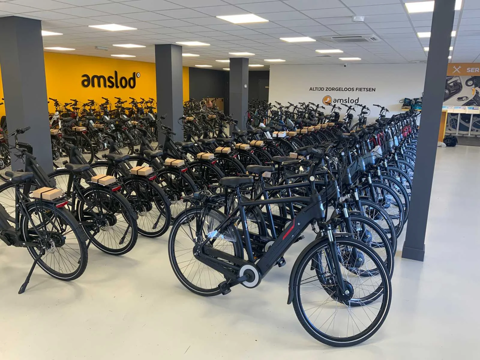 Bezorgveiling faillissement amslod