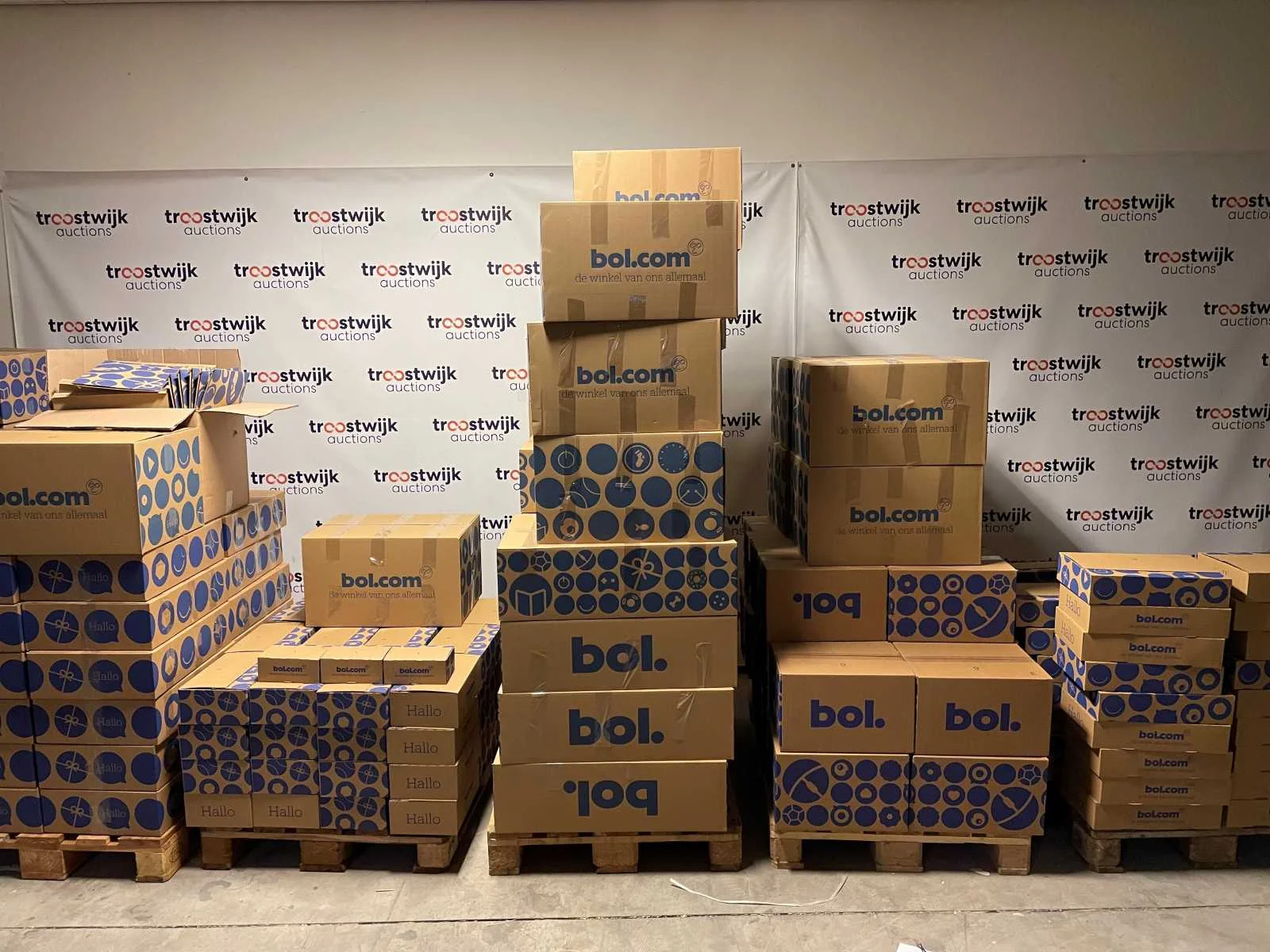 Bezorgveiling overstock