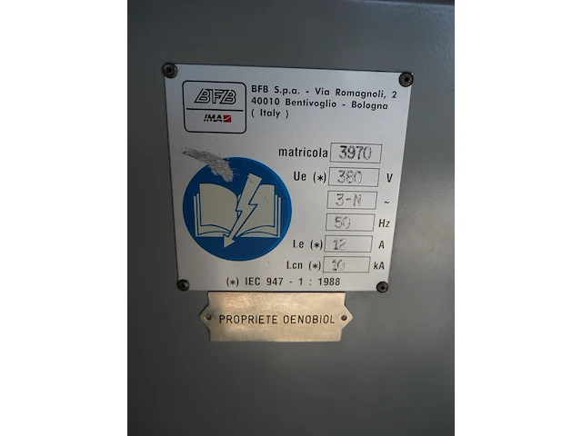 Bfb s.p.a. - afbeelding 5 van  16