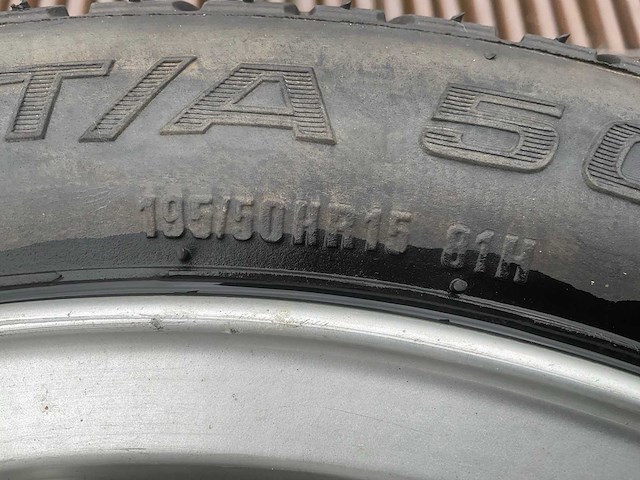 Bfgoodrich autoband met bmw velg 195/50 hr15 (4x) - afbeelding 8 van  9