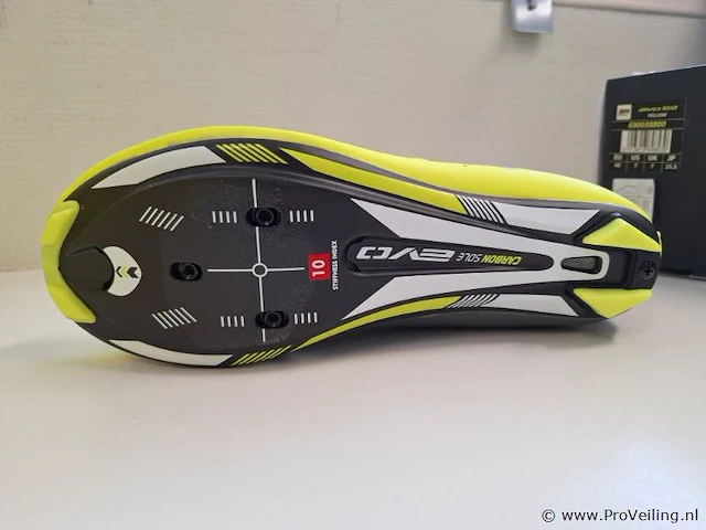 Bh mtb fietsschoenen model evo road | kleur yellow | maat 40 - afbeelding 6 van  6