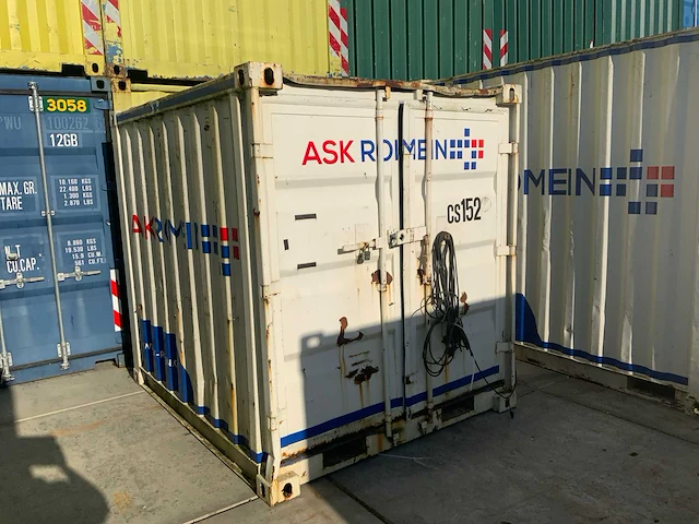 Bhv 8ft zeecontainer - afbeelding 1 van  13