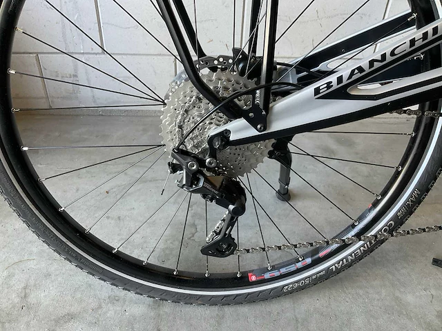 Bianchi e-vertic c-type deore 10 bosch 500 wh elektrische fiets - afbeelding 9 van  10