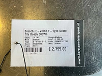 Bianchi e-vertic t-type deore 10s bosch 500 wh elektrische fiets - afbeelding 3 van  11