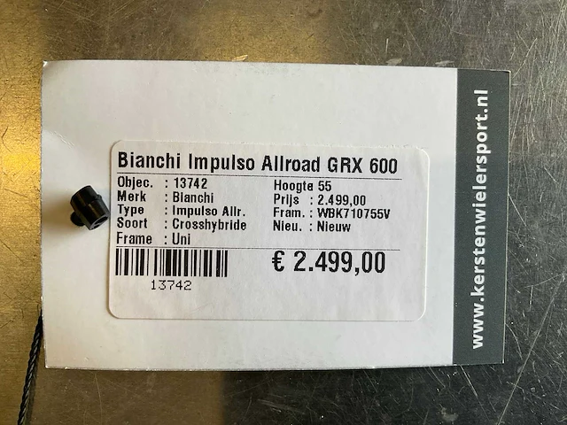 Bianchi impulse all road grx 600 cross hybride - afbeelding 3 van  11