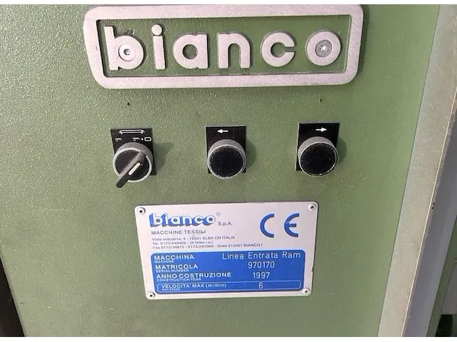 Bianco digitex 1800 mod. d19-m doekrichter - afbeelding 7 van  8