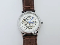 Biaoqi automatisch herenhorloge met skeleton wijzerplaat - afbeelding 2 van  6