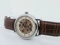 Biaoqi automatisch herenhorloge met skeleton wijzerplaat - afbeelding 5 van  6