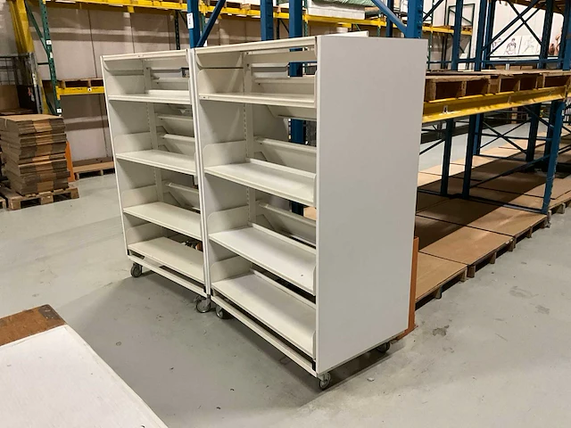 Bibliotheek kast (2x) - afbeelding 1 van  4