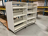 Bibliotheek kast (2x) - afbeelding 2 van  4