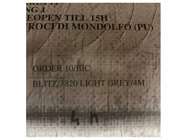 Bic blitz 3820 light gray carpet 3850 x 2450 mm - afbeelding 4 van  5