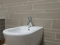 Bidet wandmodel, glans wit