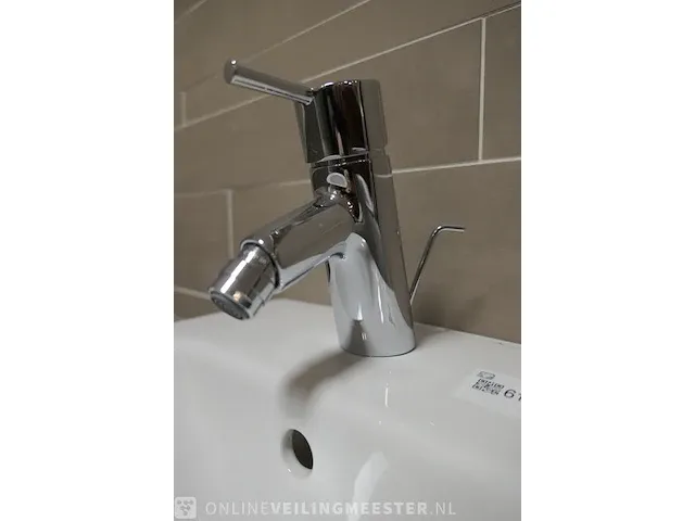 Bidet wandmodel, glans wit - afbeelding 8 van  12