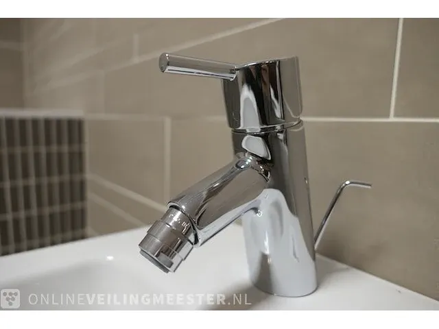 Bidet wandmodel, glans wit - afbeelding 10 van  12